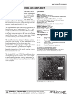 135-104 General Purpose Translator Board: Signal Conditioning