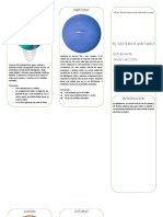 Triptico Del Sistema Solar