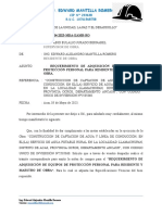 Requerimiento de Adq. de Epps para Residente Eamr-004