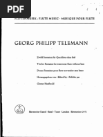 TELEMANN 12 Fantaisies