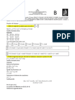 Segundo Examen Calculo Superior B Mat