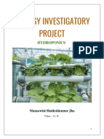 Investigatory Biology Project