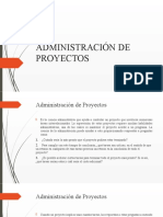 Administración de Proyectos CPM