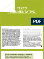 Semana 13 - Texto Argumentativo