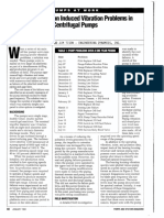 EDI No.62 - Solving Pulsation Induced Vibration Problems in Centrifugal Pumps