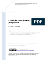 Gabriela Palazzo (2021) - Ciberdiscurso Juvenil Una Propuesta