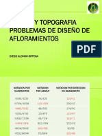 Problema de Los Tres Puntos Diseño de Afloramientos