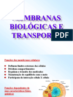 Membranas - Biolã Gicas