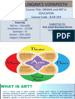 Drama & Art in Education PPT PDF (Aman Raj 21b.ed28)