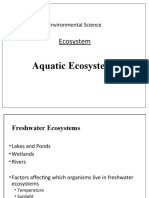 Aquatic Ecosystems