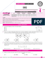 Imo Sample Paper Class-4