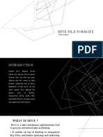 Hive File Formats Presentation