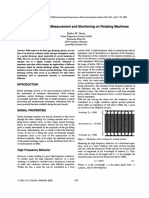 Partial Discharge Measurement and Monitoring On Rotating Machine