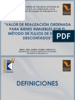 9.1.-Valor de Realizacion Ordenada Inmuebles Marzo 2021