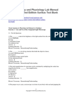 Visual Anatomy Physiology Lab Manual Main Version 2nd Edition Sarikas Test Bank