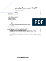 Explain Your Automation Framework in Detail?? 1
