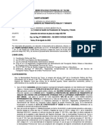 INFORME 700 - UGFTT - Liberacionvehiculo PEDRO CHOQUE APAZA