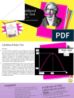 Likelihood Ratio Test