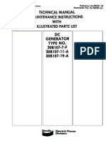 Bendix DC Generator 30B107-7-F, 30b107-11-A, 30b107-19-A