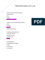 Bateria de Preguntas para La PC 3