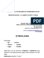 Clase 1-Epidemiología