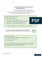 Mathematics MYP 1 - Release Notes