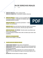 Clasificacipon de Derechos Reales