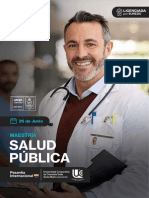 Brochure Maestria en Salud Publica