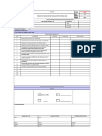 Formato de Liberación de Instalación de Tuberias Conduit Daci