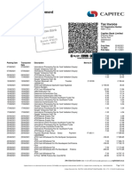 Savings Account Statement: Capitec B Ank