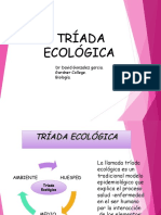 Triada Ecológica. Historia Natural de La Enfermedad