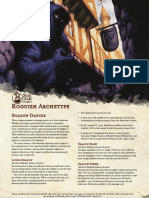 Roguish Archetype - Shadow Dancer (DND)