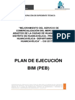 C) Plan de Ejecucion Bim