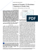 Accurate Measurement of Dynamic ON-Resistance in GaN Transistors at Steady-State