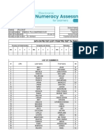 ENAT (Class) Grade 4 PostTest