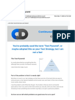 Why I Don't Like The Test Pyramid