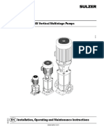 VMS Vertical Multi Stage Pumps IOM