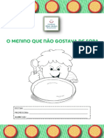 O Menino Que Não Gostava de Sopa - Receita