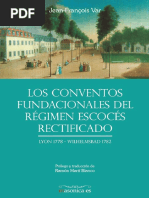 Los Conventos Fundacionales Del Régimen Escocés Rectificado