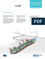 Raingardens (Building A Swale) Instruction Sheet