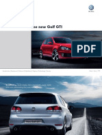 Golf Gti VI Brochure