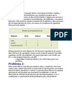 Casos Practicos Solver