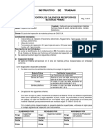 IT-FAB-07-02-01-00 Control Calidad Materia Prima