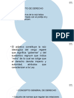 Semana 1 Dipositiva1 DEFINICIÓN de DERECHO