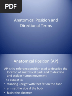 1.01. - Anatomical Position and Movements