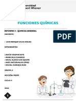 Informe 3 - Quimica General