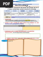 Ficha de Actividades - El Pecado Supervisión