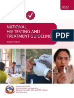 Nepal National Hiv Testing and Treatment Guidelines 2022