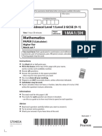 Mock-Set-7 1MA1 3H Question-Paper