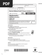 Mock-Set-7 1MA1 2H Question-Paper